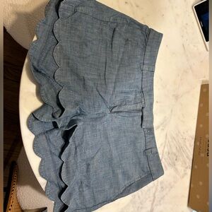 Like new Scallop edge shorts!